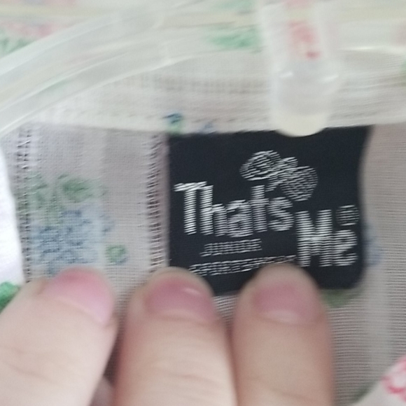 That's Me Floral Short Sleeve Button Down Blouse - Picture 3 of 6